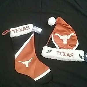 UT Longhorns Stocking and Hat
